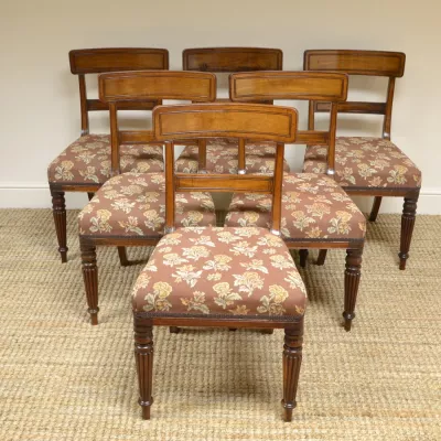 Georgianische antike Mahagoni Esszimmer Stühle englisch ca 1800