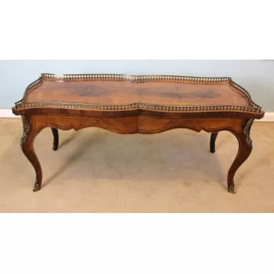 Antiker britischer Palisander Kaffeetisch ca 1920