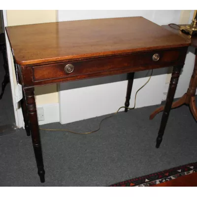 Antiker Mahagoni Beistelltisch original britisch 19. Jh