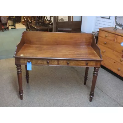 Antiker viktorianischer Beistelltisch Mahagoni englisch ca 1850