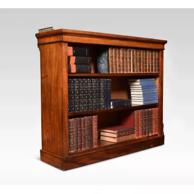 Antiker britischer Bücherschrank Mahagoni 19. Jh