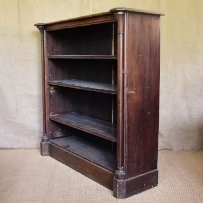 Britisches Bücherregal Eiche antik 19. Jh