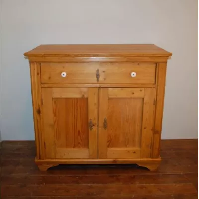 Antikes britisches Landhaus Weichholz Sideboard Kiefern ca 1870