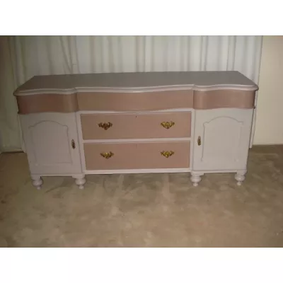 Viktorianisches antikes Sideboard Massivholz britisch 19. Jh