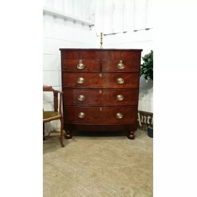 Antike Mahagoni Kommode britisch ca 1830