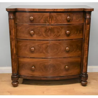 Viktorianische antike Mahagoni Kommode britisch ca 1870