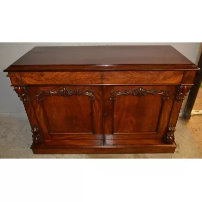 Viktorianisches Mahagoni Sideboard antik britisch ca 1870