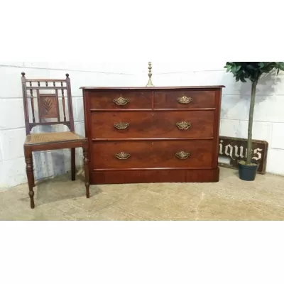 Viktorianische antike Kommode Mahagoni englisch ca 1880