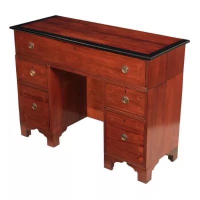 Antiker Englischer Ebenholz Schreibtisch ca. 1820