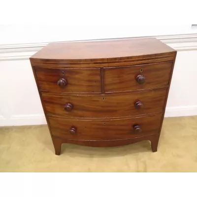 Antike britische Mahagoni Kommode ca 1840