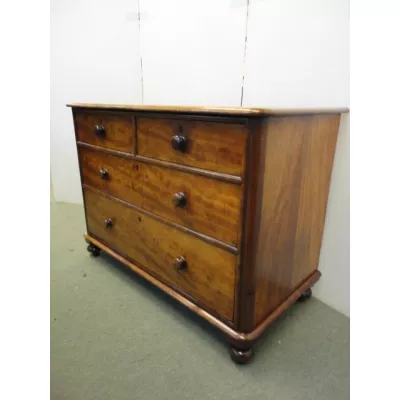 Viktorianische antike Mahagoni Kommode britisch ca 1880