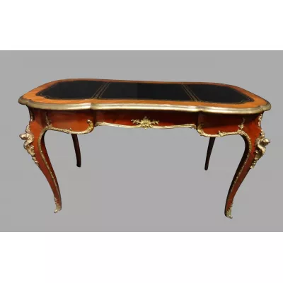 Antiker französischer Kingwood Schreibtisch ca 1920