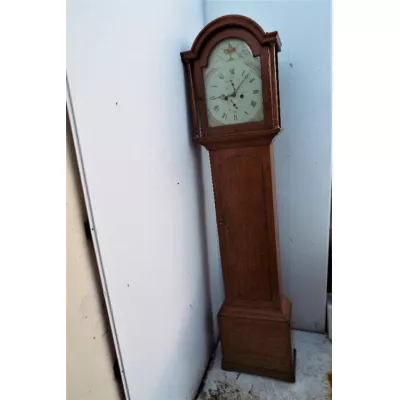 Antike britische Standuhr Eiche ca 1800
