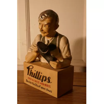 Antike Englische Werbe Figur ca. 1920