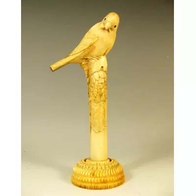 Meiji Antike Japanischer Vogel Figur ca. 1890