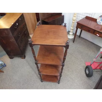 Viktorianisches Mahagoni Regal britisch antik ca 1870