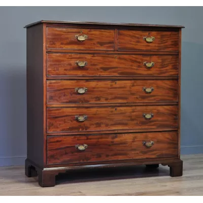 Viktorianische antike Mahagoni Kommode britisch ca 1860