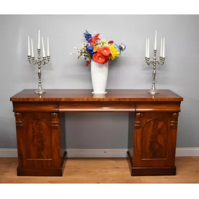 Viktorianisches Mahagoni Sideboard antik englisch ca 1860