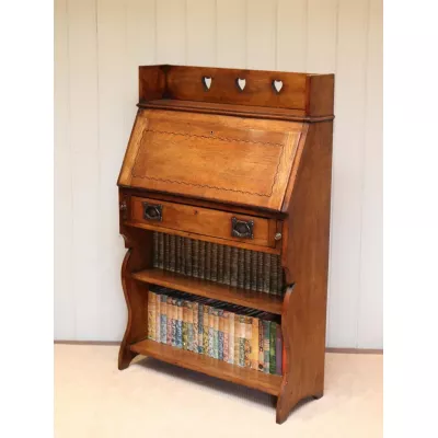 Antiker Arts & Crafts Sekretär britisch ca 1910