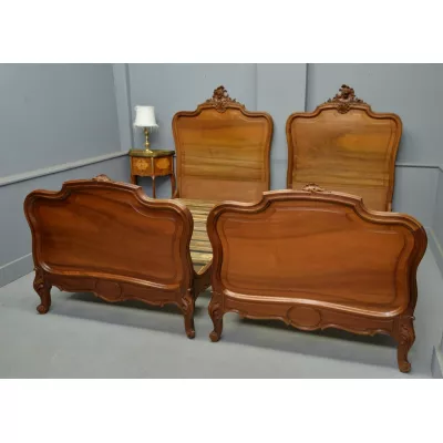 Antike französische Rococo Betten ca 1890