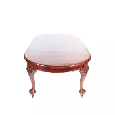 Viktorianischer antiker Mahagoni Esstisch britisch ca 1880