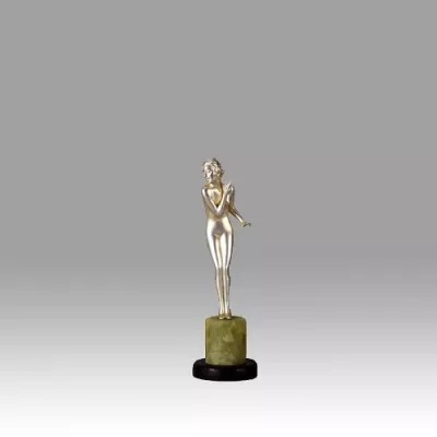 Art Deco Bronzefigur Skulptur antik ca 1930