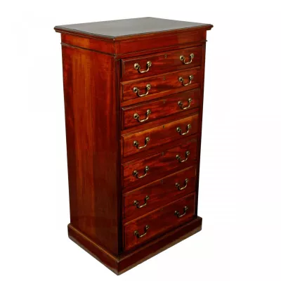 Edwardianische antike Mahagoni Kommode britisch ca 1900