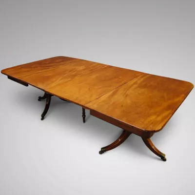 Antiker Mahagoni Esstisch Regency britisch ca 19. Jh