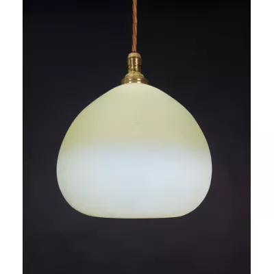Antike britische Deckenleuchte Deckenlampe Messing ca 1920 