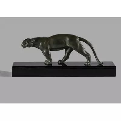 Französische Art Deco Skulptur Bronzefigur antik ca 1930
