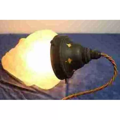 Art Deco Hängelampe Deckenlampe britisch antik ca 1930