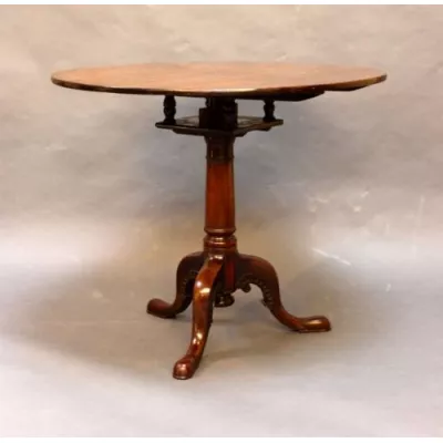 Antiker britischer Mahagoni Tisch ca 18. Jh