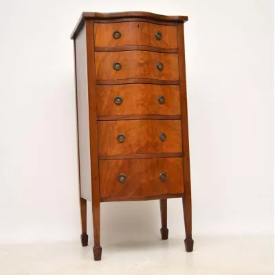 Edwardianische antike Mahagoni Kommode britisch ca 1900