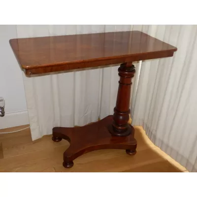 Viktorianischer antiker Mahagoni Beistelltisch englisch ca 1860