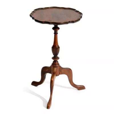 Edwardianischer antiker Mahagoni Beistelltisch britisch ca 1900