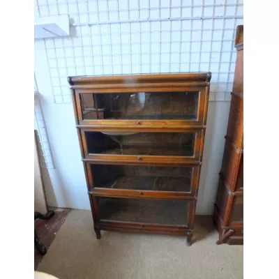Antiker britischer Eichen Bücherschrank Globe Wernicke ca 1920