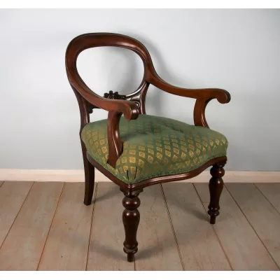Antike britische Mahagoni Stühle viktorianisch ca 19. Jh