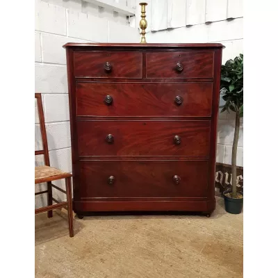 Viktorianische antike Mahagoni Kommode britisch ca 1880