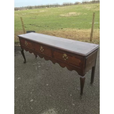 Antikes britisches Sideboard Eiche georgianisch ca 1770