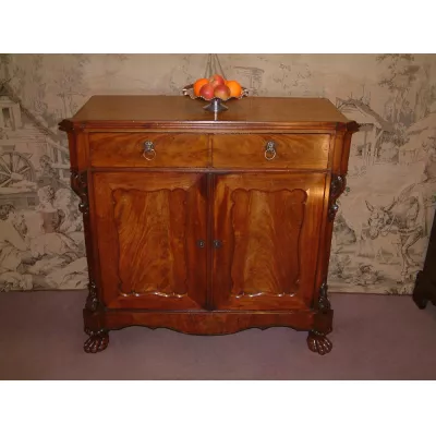 Antikes britisches Mahagoni Sideboard ca 19. Jh