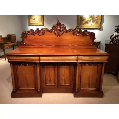 Antikes viktorianisches Mahagoni Sideboard englisch ca 1860