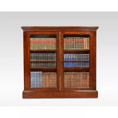 Georgianischer antiker Mahagoni Bücherschrank englisch ca 18. Jh
