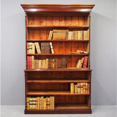 Viktorianisches antikes Bücherregal englisch ca 1890