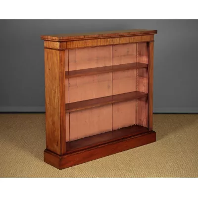 Antikes britisches Mahagoni Bücherregal ca 1880
