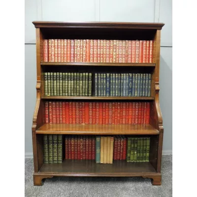 Antikes britisches Mahagoni Bücherregal viktorianisch ca 19. Jh
