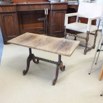 Antiker Englischer Palisander Couchtisch ca. 1880
