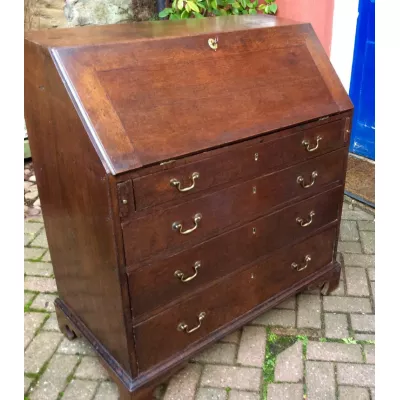 Georgianischer Eichen Sekretär britisch antik ca 1750