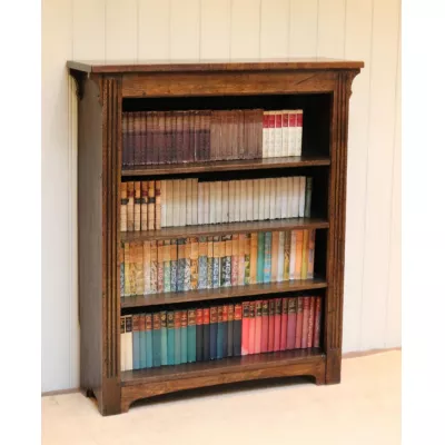Antiker britischer Eichen Bücherschrank ca 1910