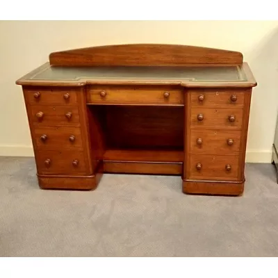 Antiker Mahagoni Schreibtisch britisch ca 1880