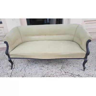 Antike britische Mahagoni Chaiselongue viktorianisch ca 18. Jh
